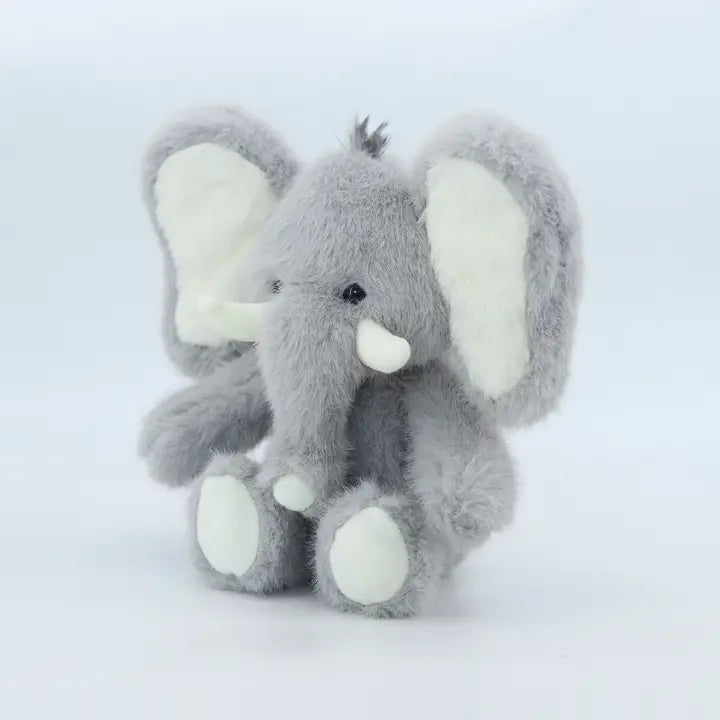 Grey Elephant Plush Soft Toy 22cm - Jomanda