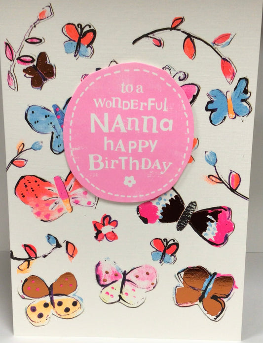 Nana Birthday Card - Papersalad
