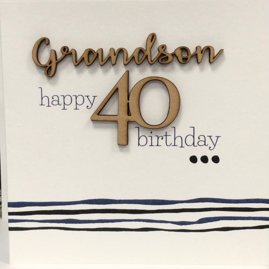 Grandson 40 Tracey Russell
