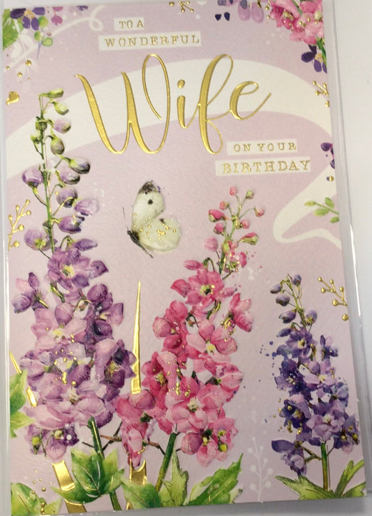 Wife birthday card - JJ