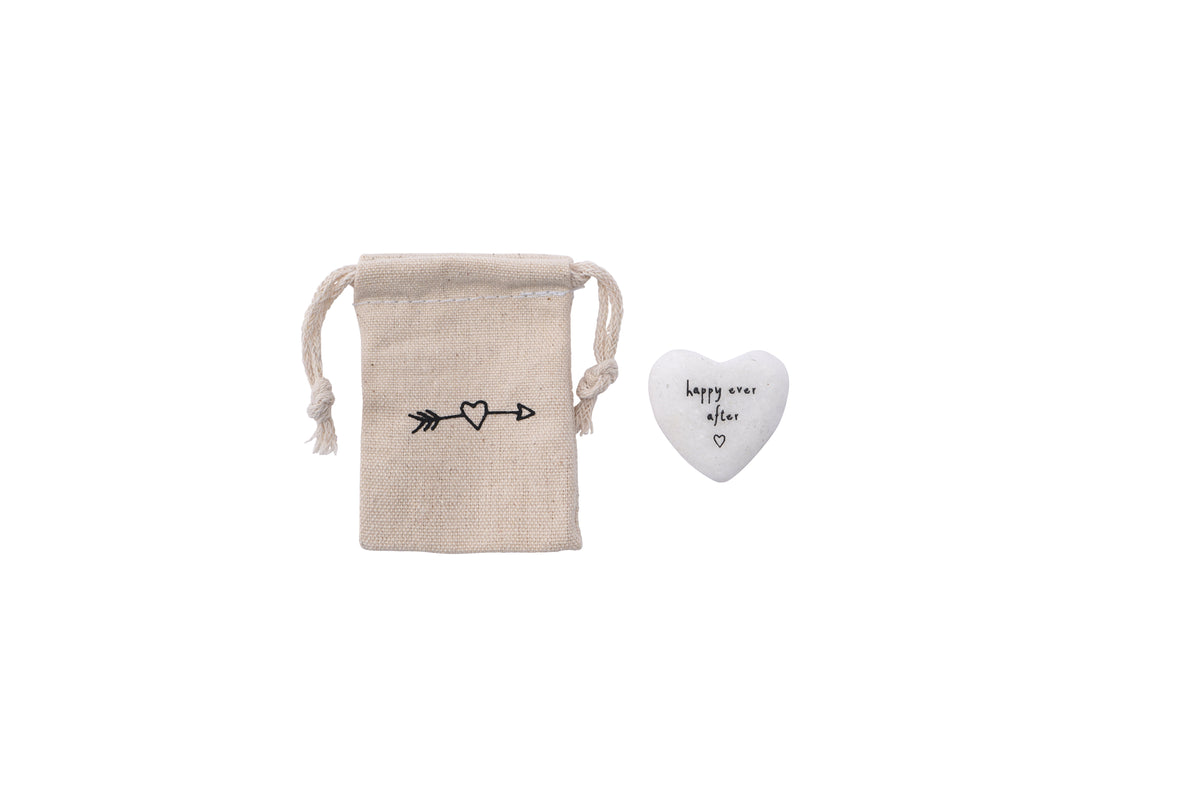 Assorted Ceramic Heart Stones