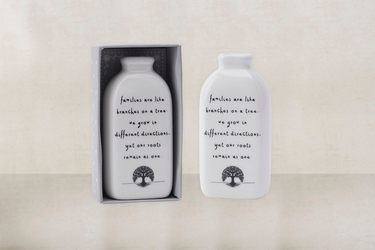 'Families Are Like...' Bud Vase