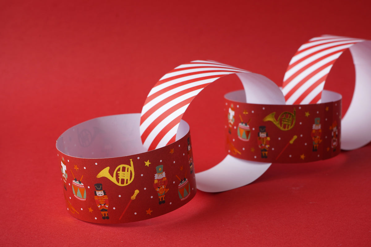 Nutcracker Christmas Paper Chains