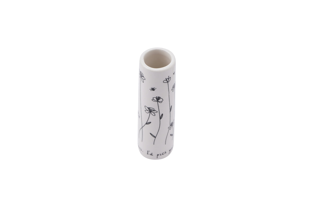 'If Friends Were Flowers...' Bud Vase