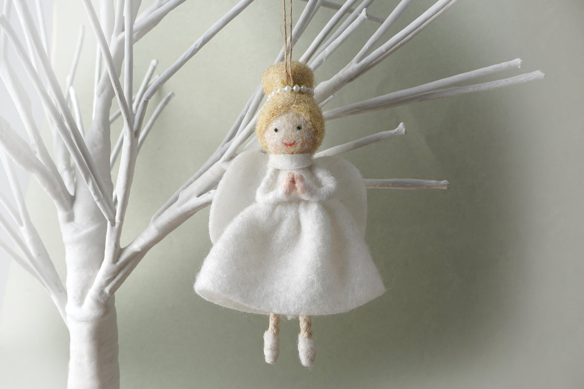 Felt Angel Christmas Tree Hanging Decoration