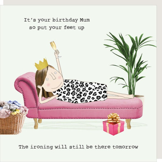 Mum Birthday Card - Rosie Made A Thing