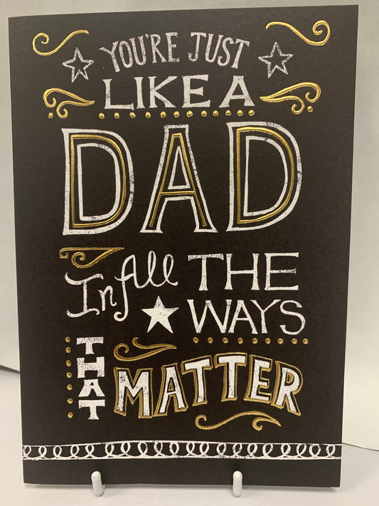 Just Like a Dad Birthday Card - Hallmark