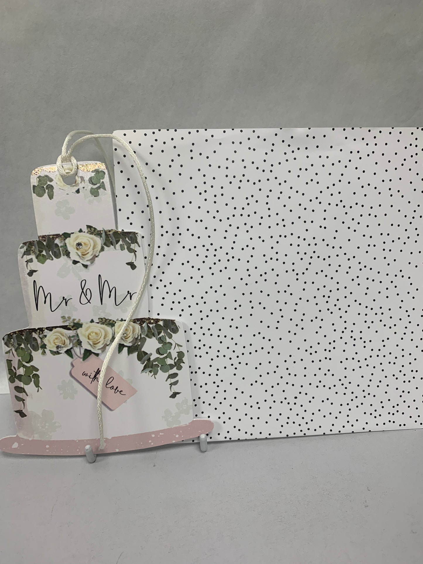 Mr & Mr Wedding Day  Card - H&G