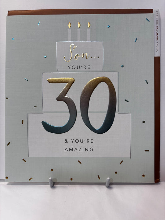 30th Son Birthday - Hallmark