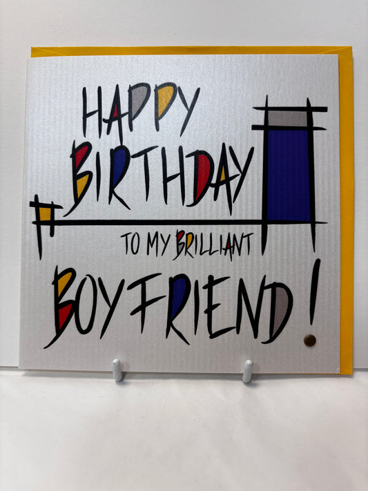 Boyfriend card handcrafted card company