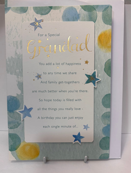 Grandad Birthday Card