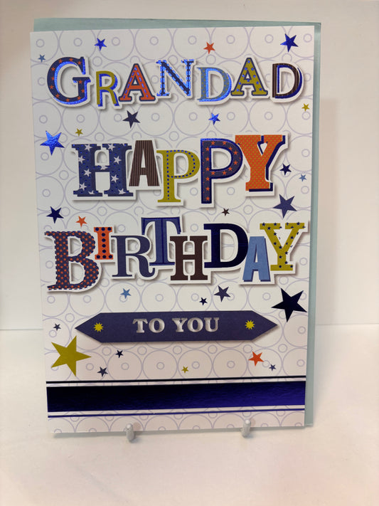 Grandad Birthday Card