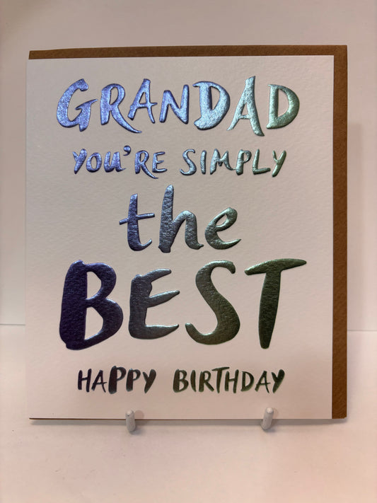 Grandad Birthday Card