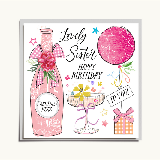 Lovely Sister Happy birthday to you!