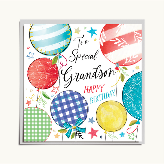 To a special Grandson Happy birthday