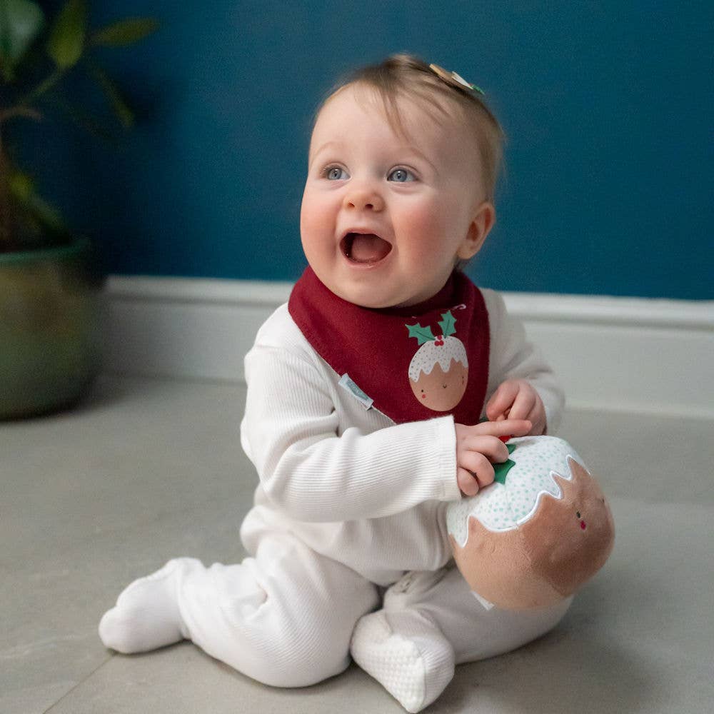 Pudding Christmas Bib
