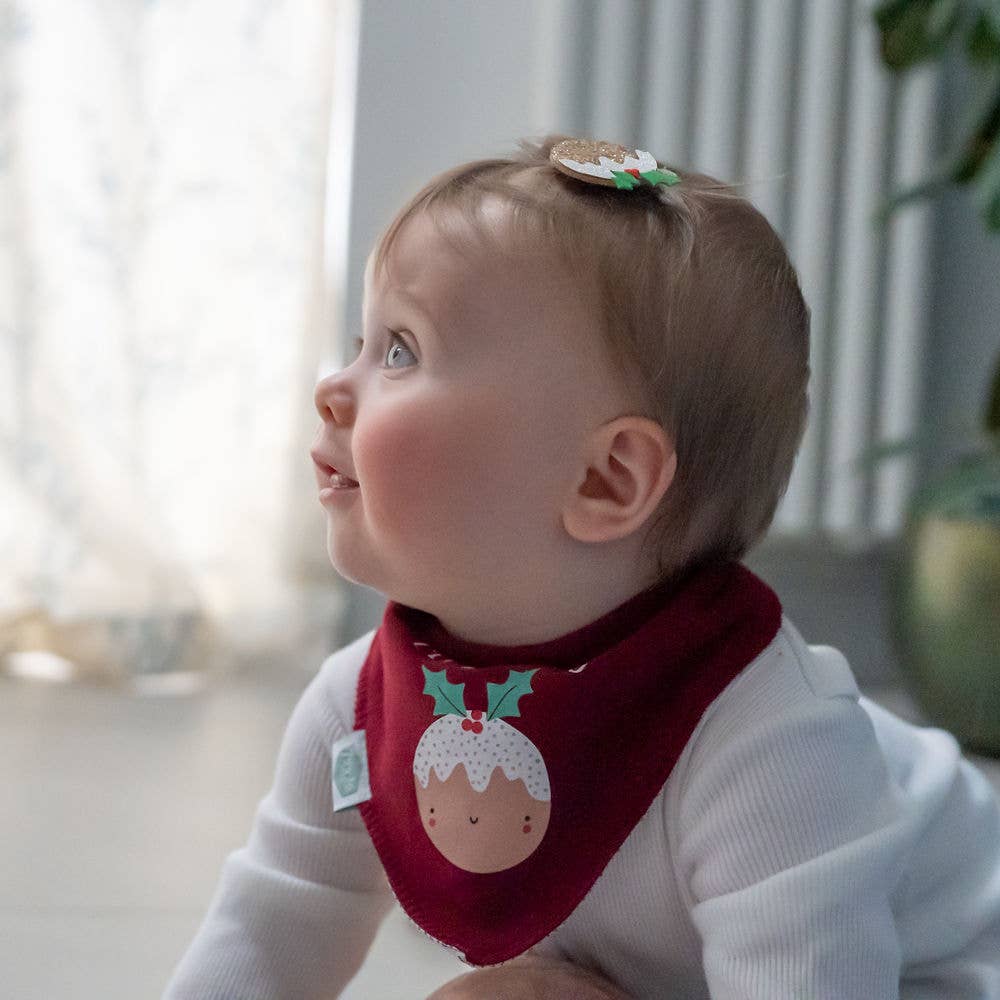 Pudding Christmas Bib