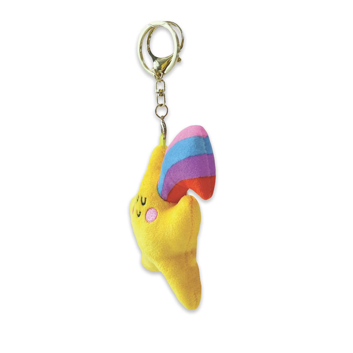 Plush Bag Charms - Star/Rainbow