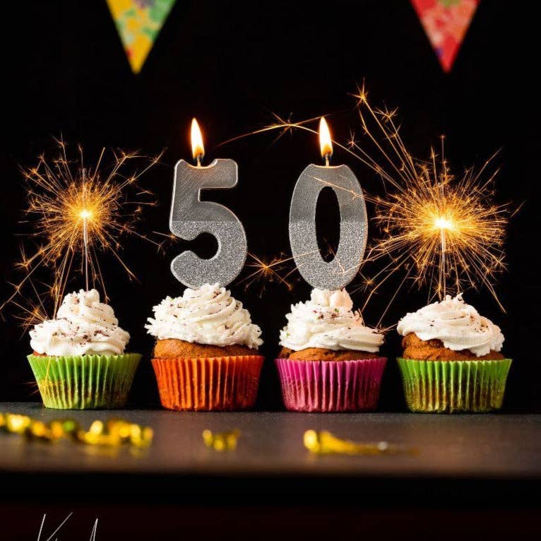 Mini Rainbow Cake Sparklers  | 10 Pack | Birthday |