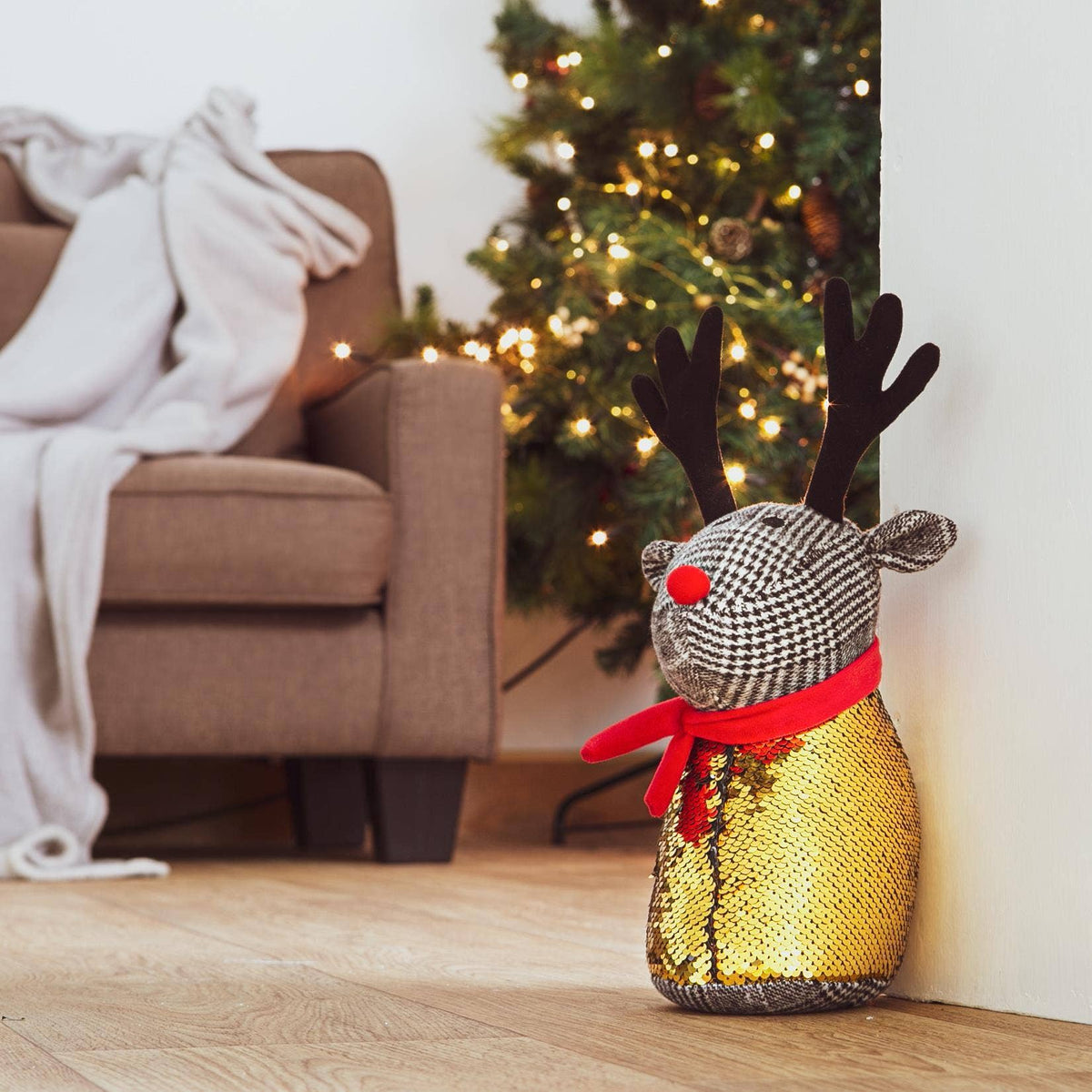 Christmas Door Stop - Reindeer