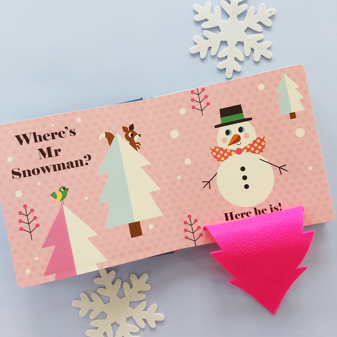 Felt Flaps: Where's Santa Claus?