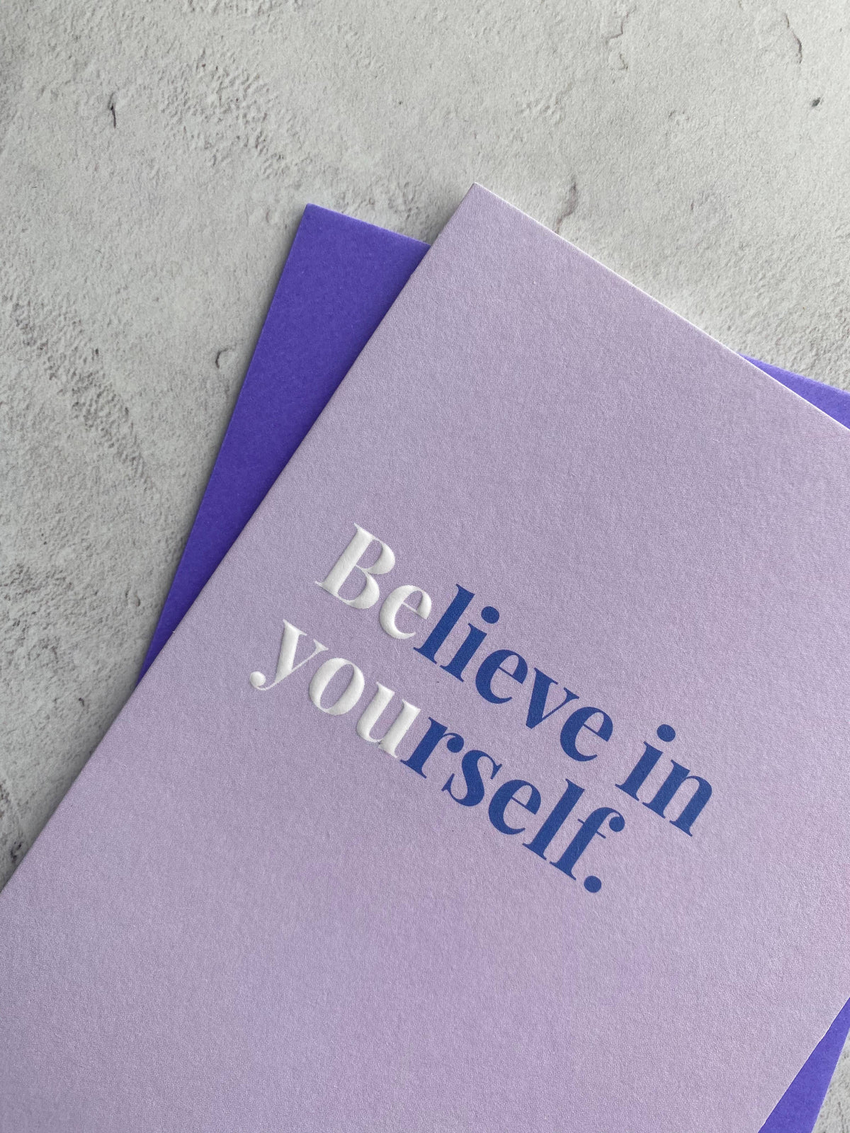 Believe In Yourself