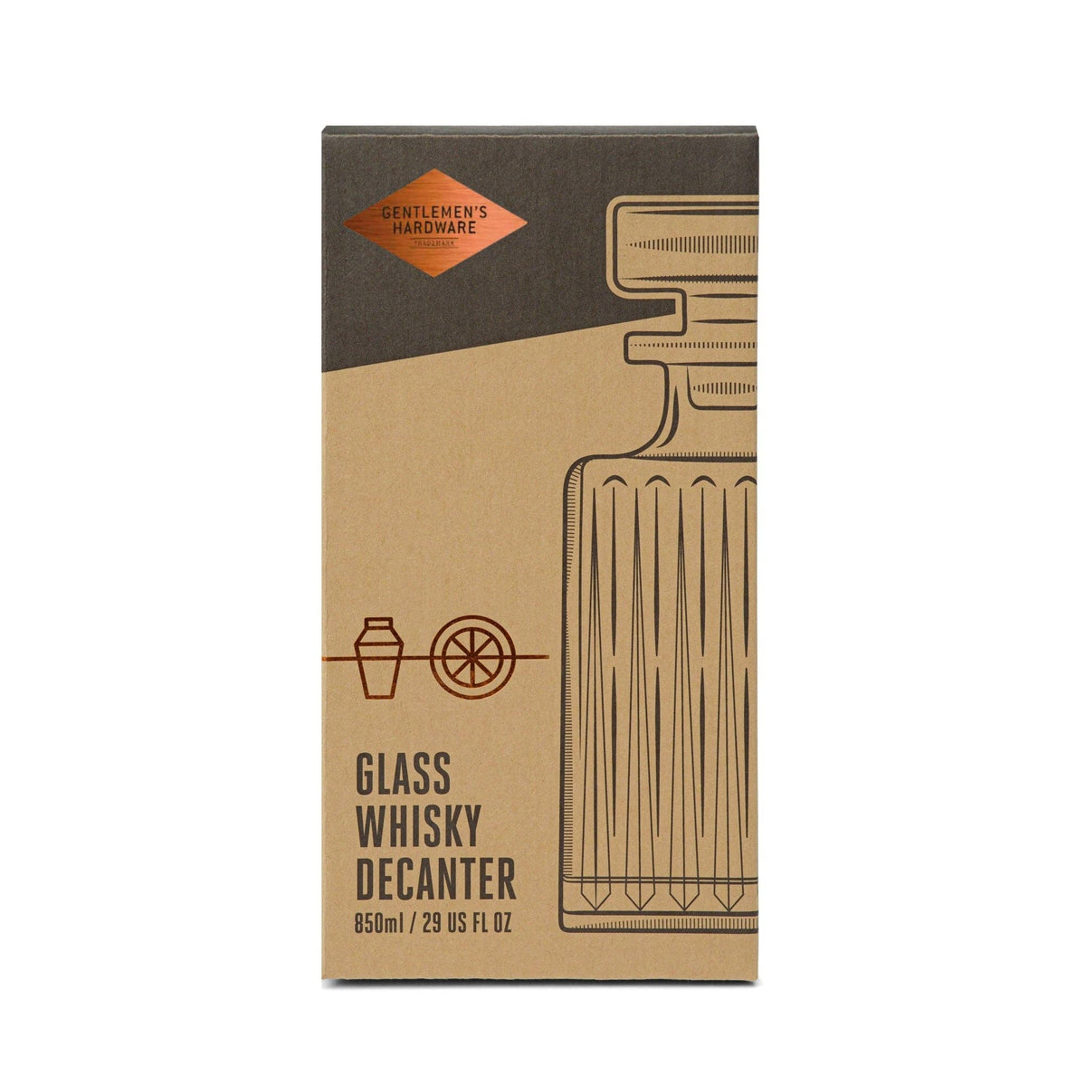 Gentlemen's Hardware Whisky Decanter