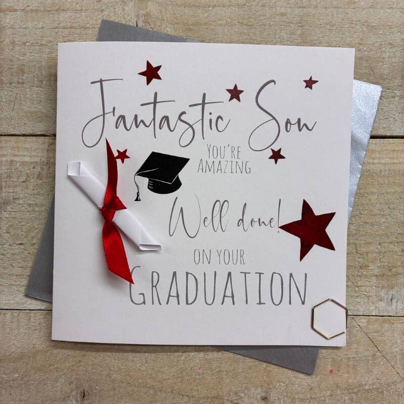 Son Graduation Card